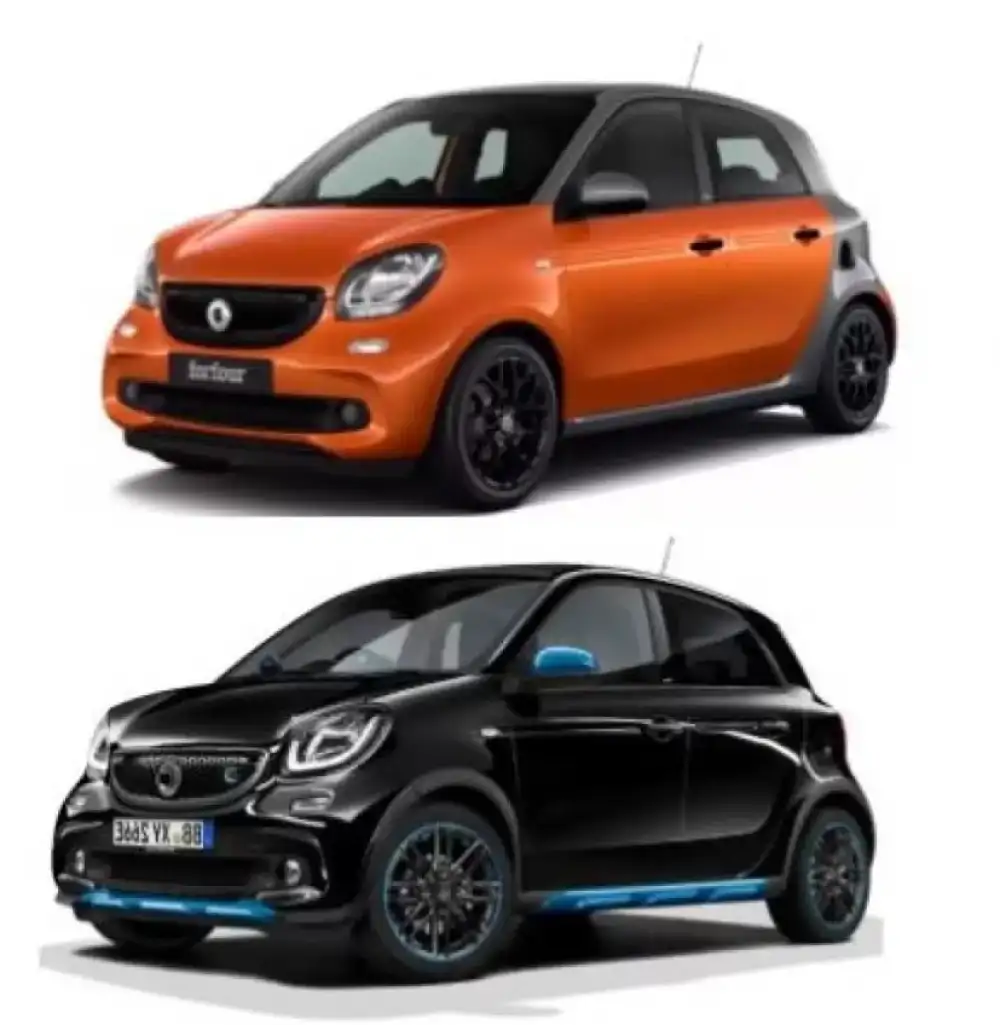 SMART FORFOUR (2014-2021) 3D GUMOVÉ AUTOKOBERCE