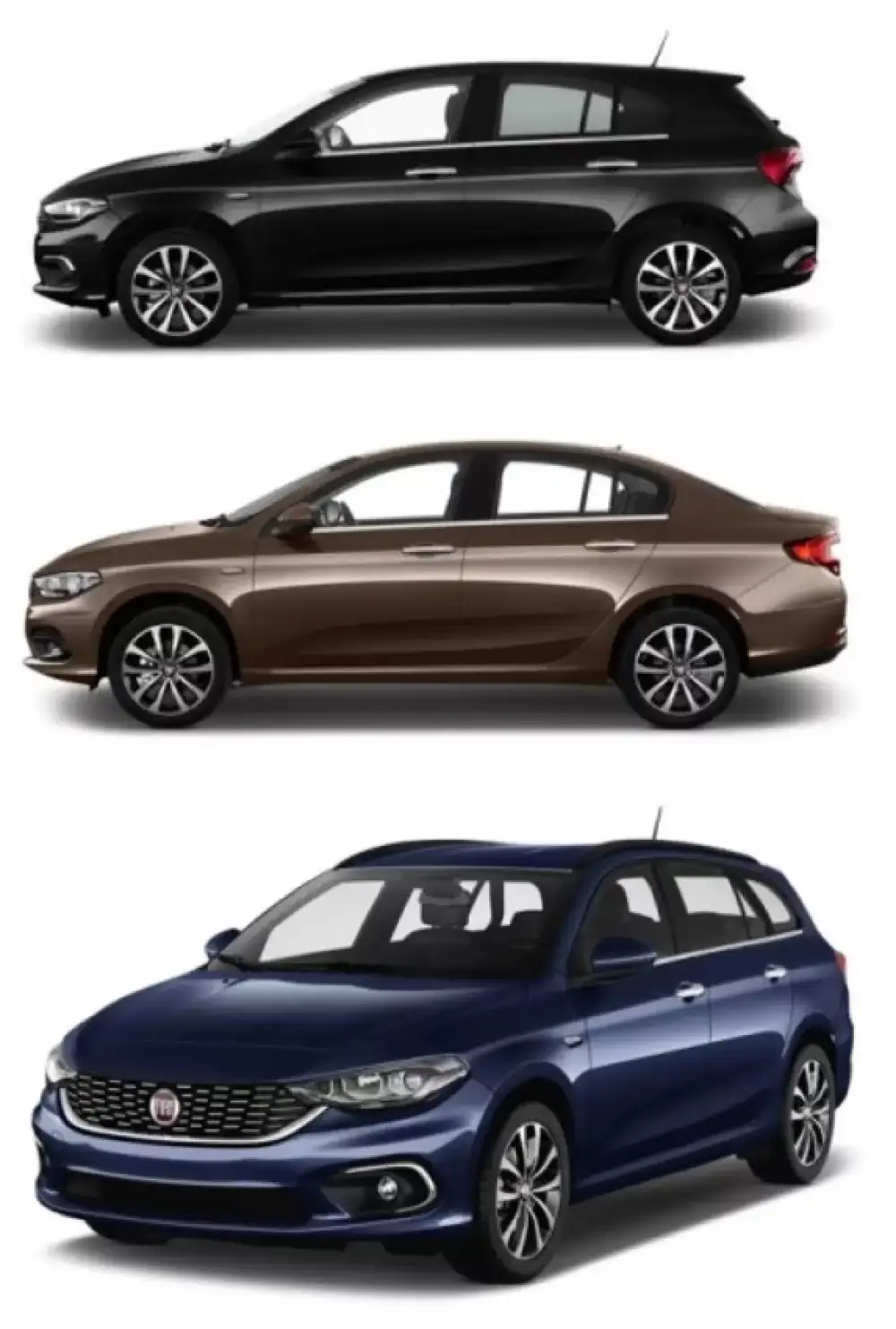 FIAT TIPO (2016-) 3D GUMOVÉ AUTOKOBERCE
