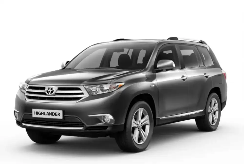 TOYOTA HIGHLANDER (2007-2013) 3D GUMOVÉ AUTOKOBERCE