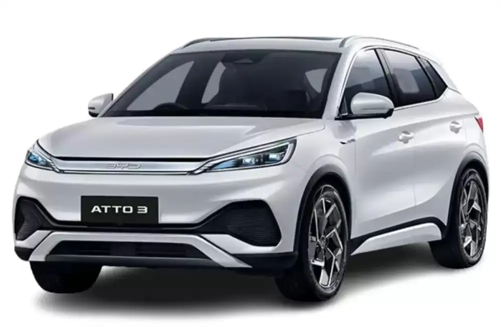BYD ATTO 3 (2022-) DESIGN gumová kufrová rohož