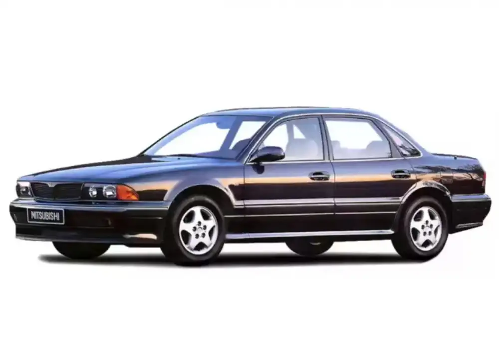 MITSUBISHI SIGMA (1991-1996) DESIGN gumová kufrová rohož