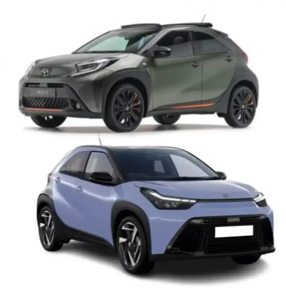 TOYOTA AYGO X (2022-) Gumová rohož s vysokým okrajem