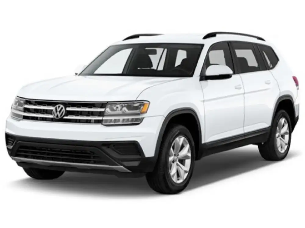 VW ATLAS (2016-2025) Gumová rohož s vysokým okrajem