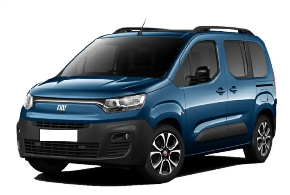FIAT DOBLO (2022-) Gumová rohož s vysokým okrajem