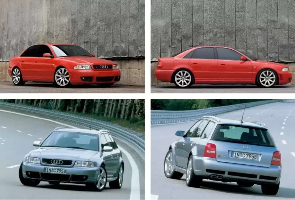 AUDI A4/S4/RS4 (B5) (1995-2001) 3D GUMOVÉ AUTOKOBERCE