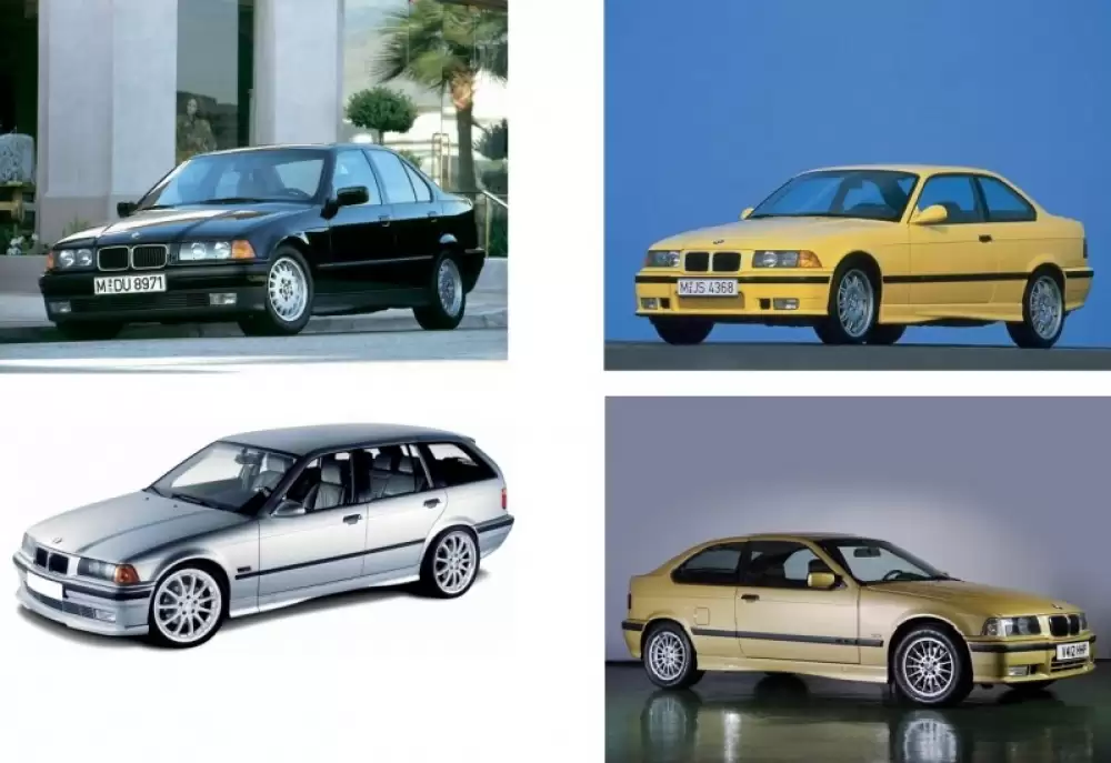 BMW 3 (E36) (1992-1998) GUMOVÉ AUTOKOBERCE