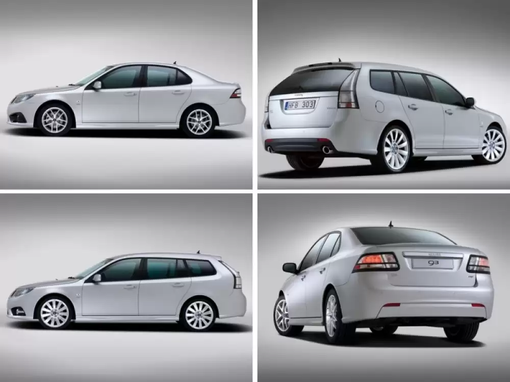 SAAB 9-3 (2002-2012) VANIČKA DO KUFRA