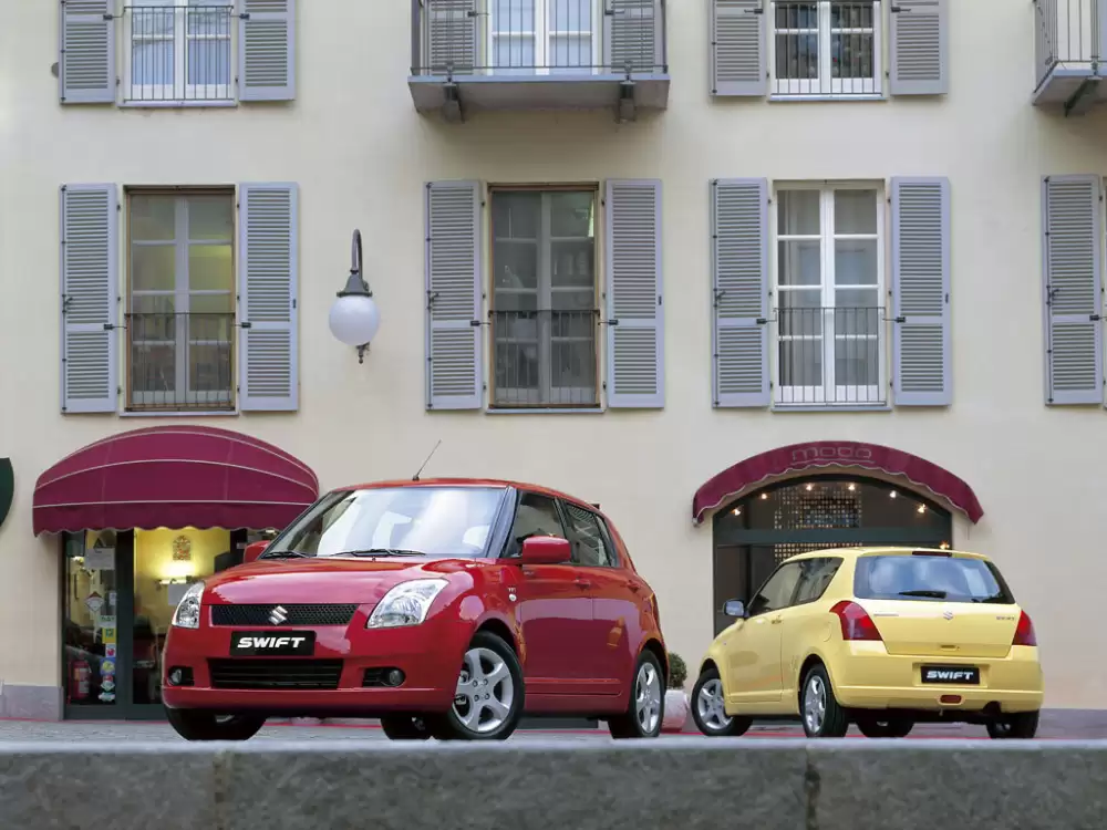 SUZUKI SWIFT (2004-2010) TEXTILNÍ AUTOKOBERCE